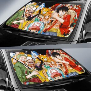 One Piece Family Car Sun Shades Anime Fan Gift T042020 1 39.99