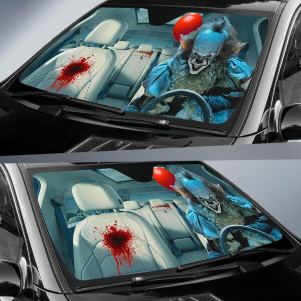 Pennywise Car Auto Sunshade