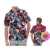 Houston Texans Aloha Hawaiian Shirt, Beach Shorts Custom Name For Men Women