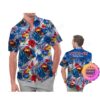 Kansas City Royals America Flag Tropical Floral MLB Aloha Hawaiian Shirt, Beach Shorts Custom Name For Men Women