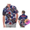New York Jets Aloha Hawaiian Shirt, Beach Shorts Custom Name For Men Women