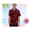 San Francisco 49ers Aloha Hawaiian Shirt, Beach Shorts Custom Name For Men Women