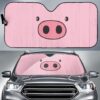 Pig Face Car Auto Sunshade
