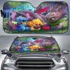 Pikachu Toothless Stitch Car Auto Sunshade