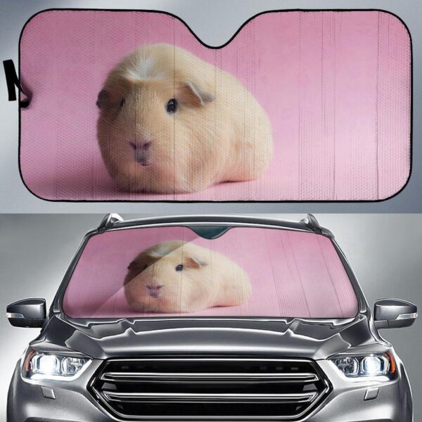 Pink Guinea Car Auto Sunshade