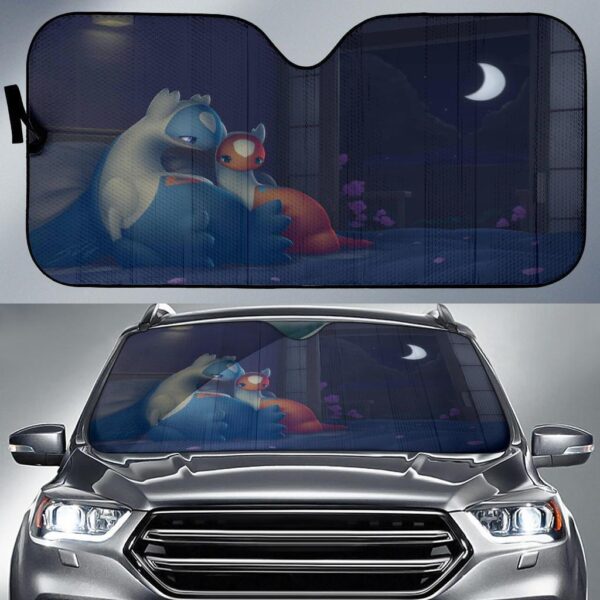 Pokemon Night Car Auto Sunshade