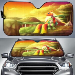 Pokemon Sunset Car Auto Sunshade