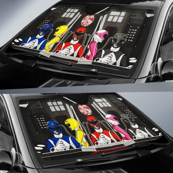 Power Rangers Car Auto Sunshade