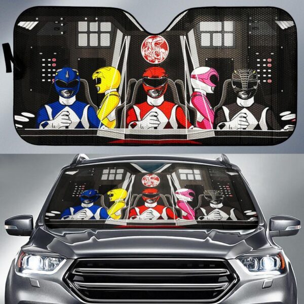 Power Rangers Car Auto Sunshade