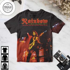 Rainbow Live In Munich 1977 Album Cover Shirt 0 21.95