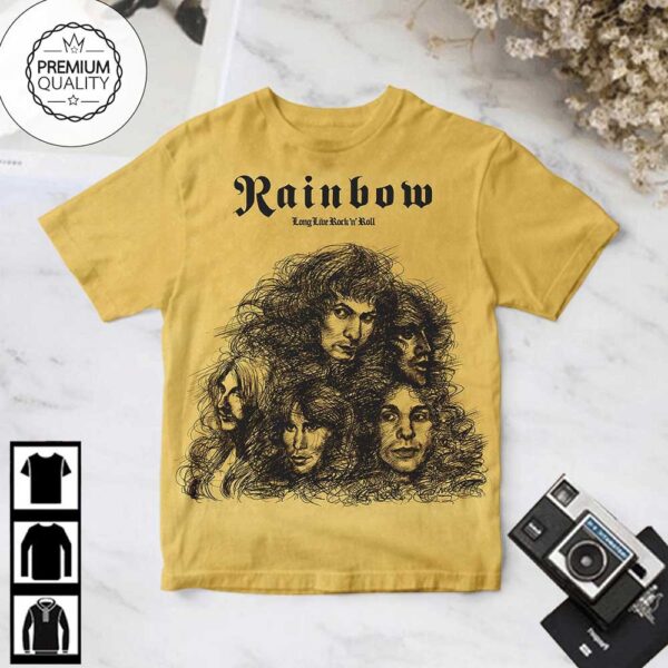 Rainbow Long Live Rock ‘n’ Roll Album AOP T-Shirt