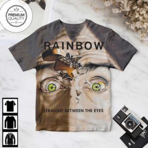 Rainbow Straight Between The Eyes Album Cover Shirt 0 21.95