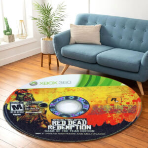 Round Carpet Red Dead Redemption Game of the Year Edition Round Rug Carpet
