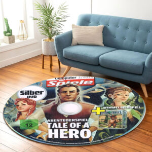 Round Carpet Tale of a Hero 2008 Disc Round Rug Carpet