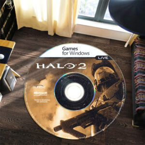 Round Rug Carpet Halo 2 Games For Windows Disc Round Rug Carpet