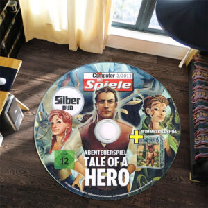 Tale of a Hero 2008 Disc Round Rug Carpet