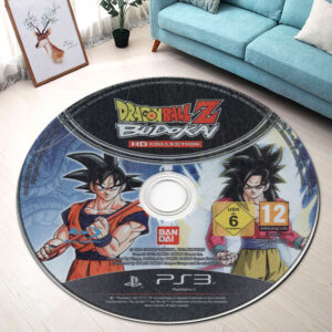 Round Rug Dragon Ball Z Budokai HD Collection 2012 Disc Round Rug Carpet