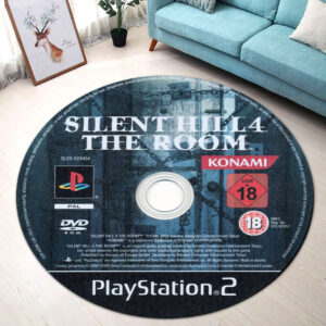 Round Rug Silent Hill 4 The Room Versions Disc Round Rug Carpet