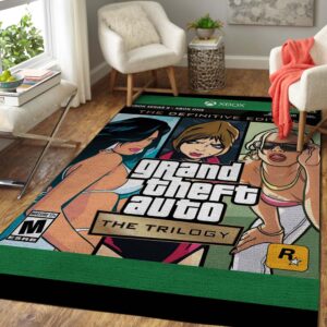 Grand Theft Auto Trilogy The Definitive Edition Rug Carpet