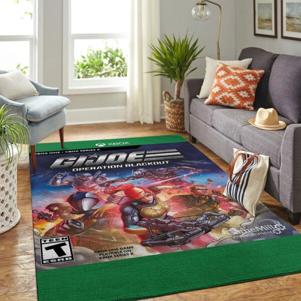 G.I Joe Operation Blackout Xbox One Rug Carpet