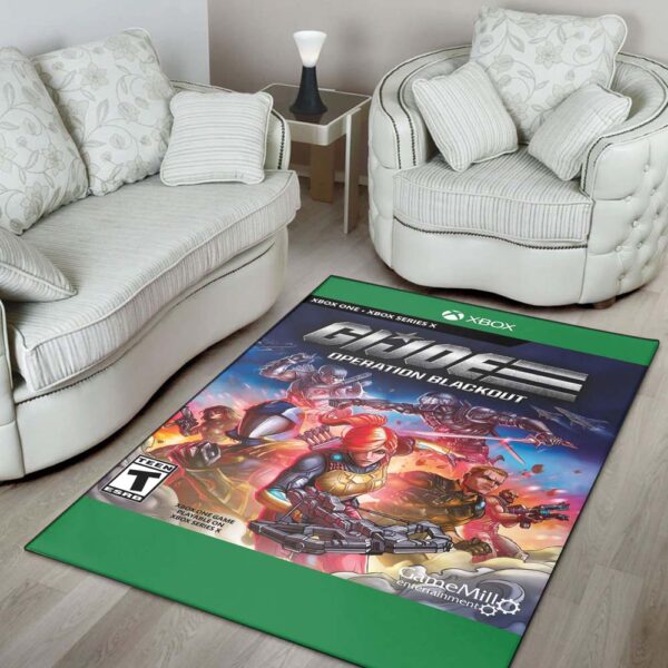 G.I Joe Operation Blackout Xbox One Rug Carpet
