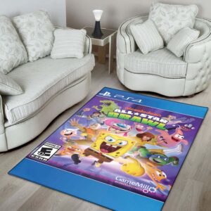 Rug Carpet 4 Nickelodeon All Star Brawl PS4 Rug Carpet