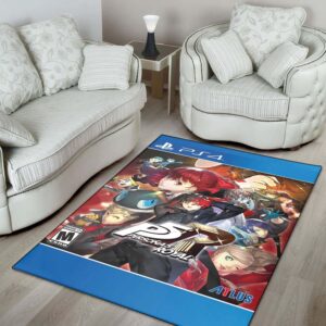 Rug Carpet 4 Persona 5 Royal PS4 Rug Carpet
