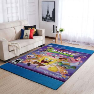 Nickelodeon All Star Brawl PS4 Rug Carpet