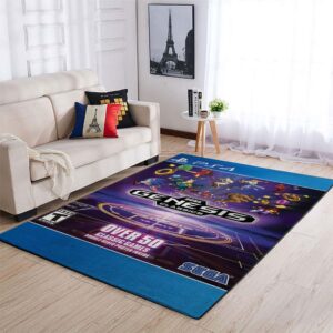 SEGA Genesis Classics PS4 Rug Carpet