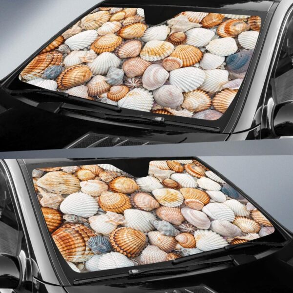 Sea Shells Car Auto Sunshade