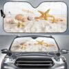 Sea Shells Car Auto Sunshade