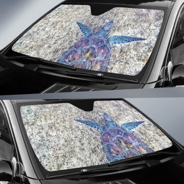 Sea Turtle Car Auto Sunshade