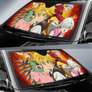 Seven Deadly Sins Auto Sun Shades 1 39.99