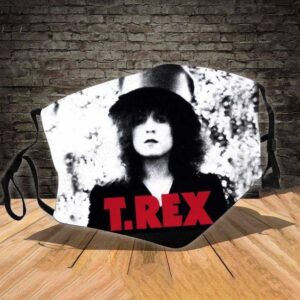 T. Rex The Slider Album Face Mask
