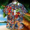 Thor Super Hero Marvel Comics Tropical Aloha Hawaiian Shirt