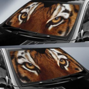 Tiger Eyes Car Auto Sunshade