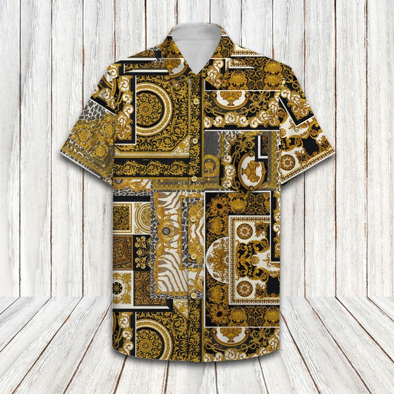 Limited Edition Combo Versace Hawaiian Shirt & Shorts - FlipFLop