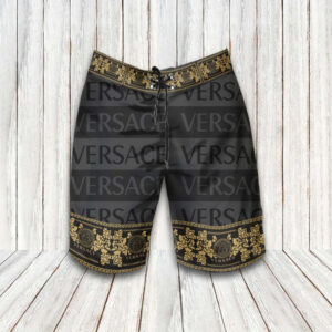 Versace Couture Brand Luxury Brand Limited Hawaiian Shirt Shorts and Flip Flops Combo