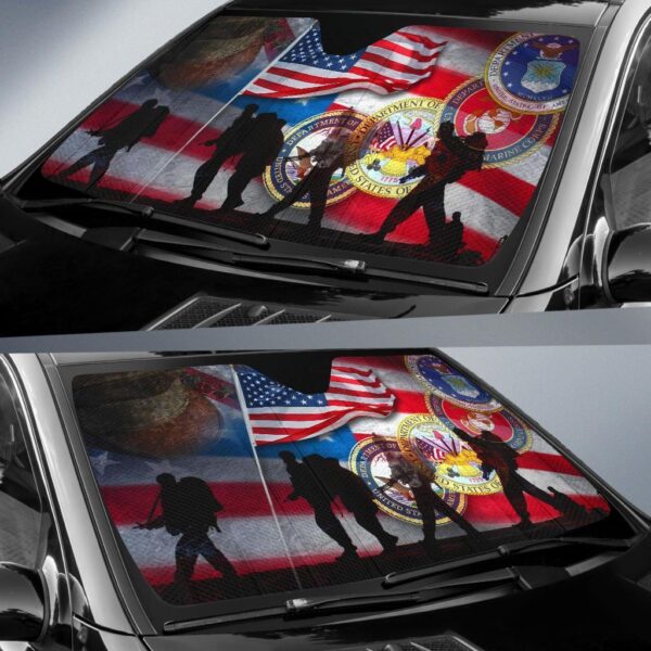 Veterans Car Auto Sunshade