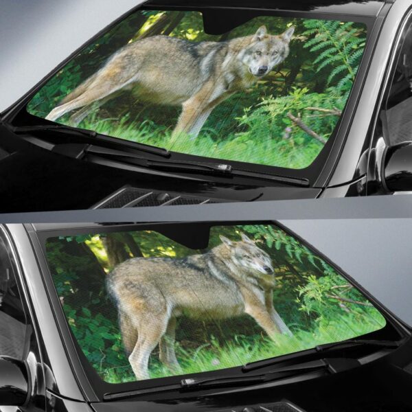 Wild Wolf Car Auto Sunshade