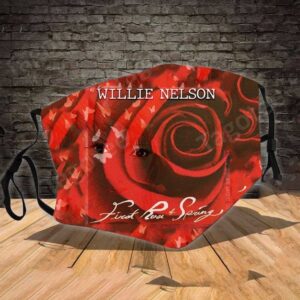 Willie Nelson First Rose Of Spring Album Face Mask