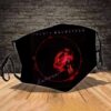 Yngwie Malmsteen Perpetual Flame Album Face Mask