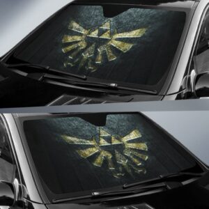 Zelda Logo in black theme car auto sunshades 1 39.99