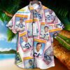 Dallas Cowboys 1972 Bitter Strike Retrocards Set Vintage Aloha Hawaiian Shirt