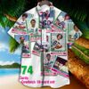 Dallas Cowboys 1972 Retrocards Set Vintage Aloha Hawaiian Shirt