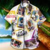 Dallas Cowboys 1978 Retrocards Set Vintage Aloha Hawaiian Shirt