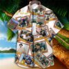 Green Bay Packers 1967 Retro Cards Vintage Aloha Hawaiian Shirt