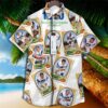 Los Angeles Rams 1963 Retrocards Set Vintage Aloha Hawaiian Shirt