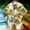 New York Giants 1958 Retrocards Set Vintage Aloha Hawaiian Shirt