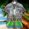 New York Giants 1963 Retrocards Set Vintage Aloha Hawaiian Shirt